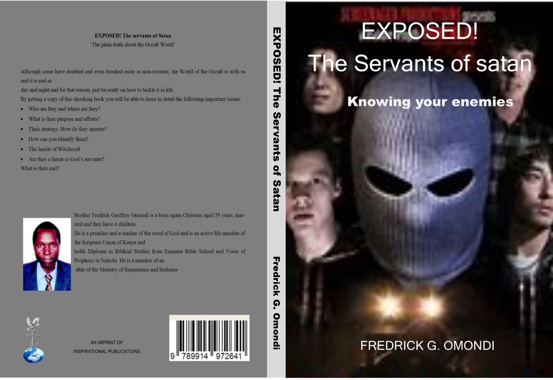EXPOSED! THE SERVANTS OF SATAN book by FREDRICK GEOFFREY OMONDI