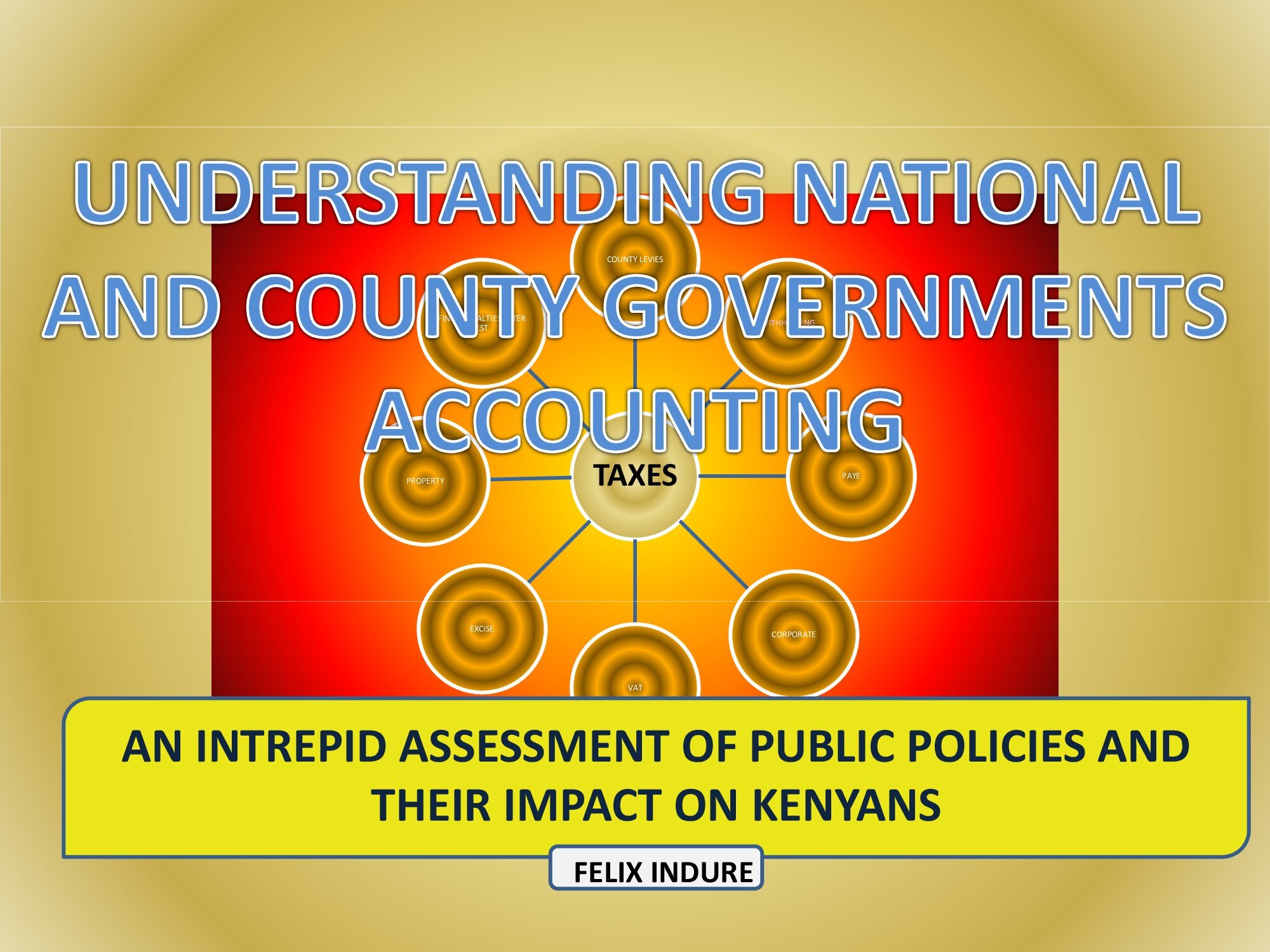 Understanding National and County Governments Accounting book by Felix Indure