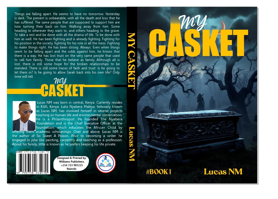 My Casket book by Lucas NM